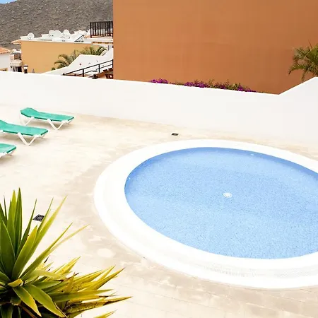 Sunset View And Pool In Paradise Apartman Costa Adeje (Tenerife)