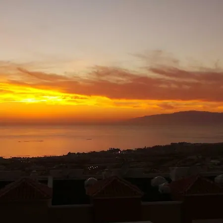 Sunset View And Pool In Paradise Costa Adeje (Tenerife)